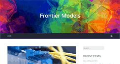 Desktop Screenshot of frontiermodels.co.uk